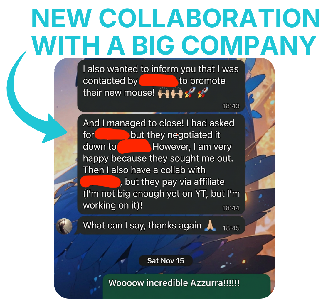 Azzurra — new collaboration with a big company